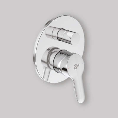 MISCELATORE DOCCIA CON DEVIATORE ALPHA Cromo