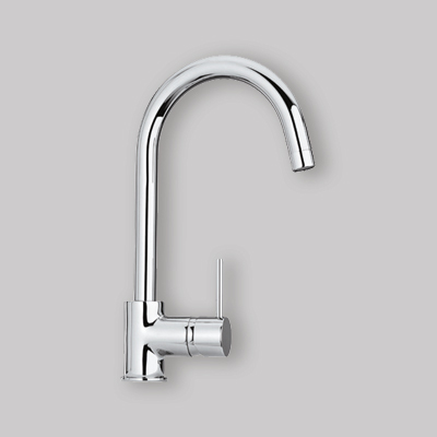 MISCELATORE LAVELLO BOCCA ALTA 'NEW DISCO' Cromo