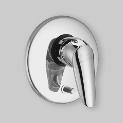 MISCELATORE DOCCIA INCASSO CON DEVIATORE 'SERIE 2' Cromo