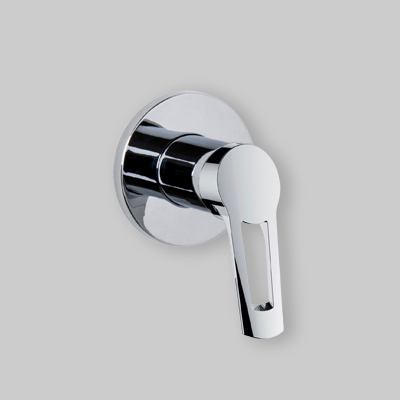 MISCELATORE DOCCIA INCASSO 'SERIE 4' CON LEVA APERTA Attacchi 1/2"