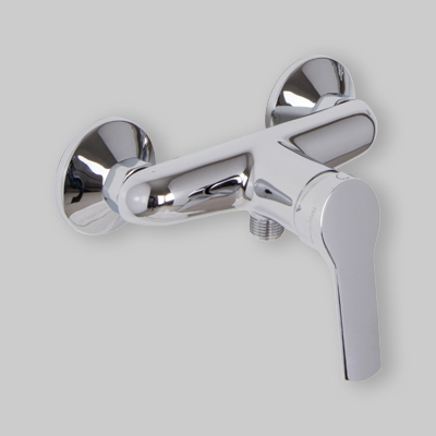 MISCELATORE ESTERNO DOCCIA 'SERIE 4' LEVA CHIUSA Cromo