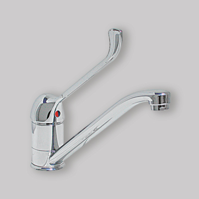 MISCELATORE LAVELLO LEVA CLINICA Cromo Ø 40