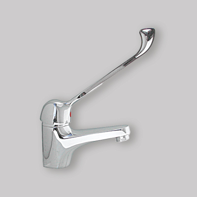 MISCELATORE LAVABO LEVA CLINICA Cromo Ø 40