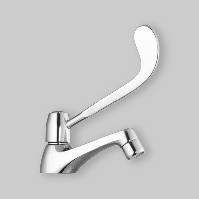 RUBINETTO COLLO CIGNO LEVA CLINICA 1/2"