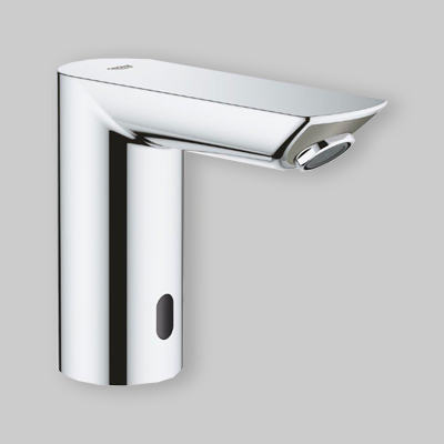 RUBINETTO LAVABO A FOTOCELLULA BAU COSMOPOLITAN E Batteria 6V