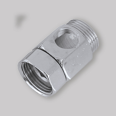 DISTANZIALE CON FORO E DADO GIREVOLE MF 3/4" con foro 3/8"