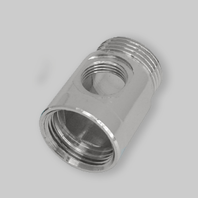 DISTANZIALE CON FORO MF 3/4" con foro 3/8"
