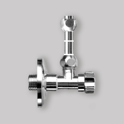 COMPLETO DI ALLACCIAMENTO ACQUA PER CASSETTA WC Ø 10 1/2" x 3/8" cm 15