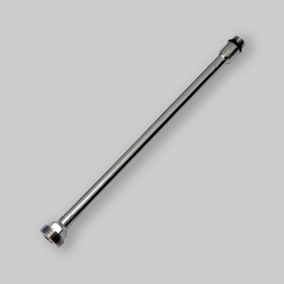 TUBETTO DI RAME CROMO 3/8" M 10x1 cm 18