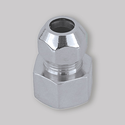 NIPLES FEMMINA PER CANNETTE CROMATO 1/2"x10