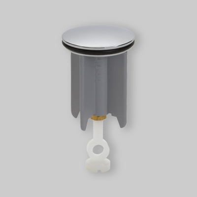 TAPPO SALTERELLO CON SISTEMA ANTISCIPPO IN PVC 1"1/4 - Ø 38
