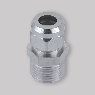 NIPLES MASCHIO PER CANNETTE CROMATO 3/8"x10