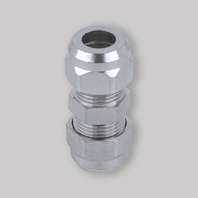 NIPLES DOPPIO PER CANNETTE CROMATO Ø 10