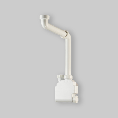 SIFONE SALVASPAZIO PER LAVABO AD 1 VIA "SQUID" 1"1/4 x Ø 32/40