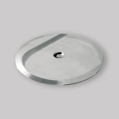 PIATTELLO COPRISIFONE INOX Ø 130