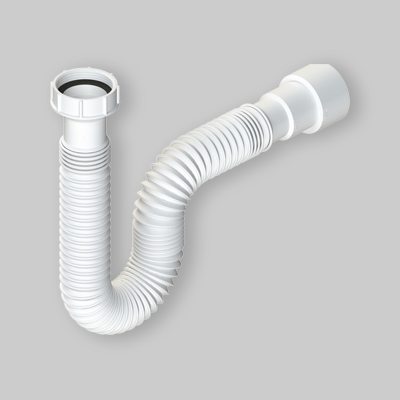 TUBO FLESSIBILE ED ESTENSIBILE ATTACCO CON GHIERA IN PLASTICA 1"1/2 PLUS DN 40-50