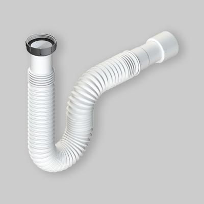 TUBO FLESSIBILE ED ESTENSIBILE ATTACCO CON GHIERA IN ALLUMINIO 1"1/4 DN 32-40