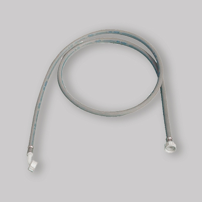 TUBO CARICO LAVATRICE PVC CON CURVA 3/4" cm 250