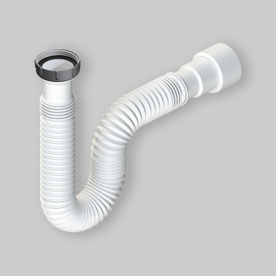 TUBO FLESSIBILE ED ESTENSIBILE ATTACCO CON GHIERA IN ALLUMINIO 1"1/2 PLUS DN 40-50
