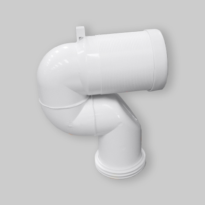 CURVA TECNICA DA RISTRUTTURAZIONE PER SCARICO Uscita Ø 90÷100÷110