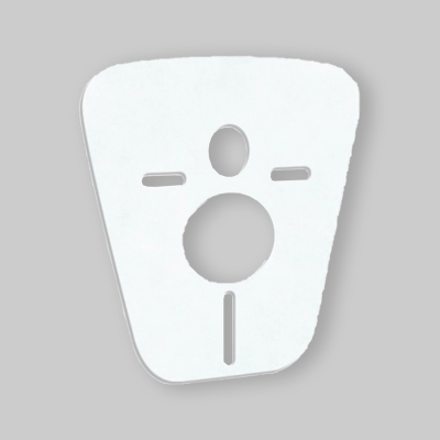 GUARNIZIONE PER WC/BIDET SOSPESO acustica e antiurto