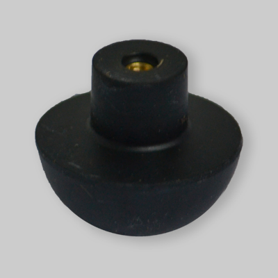 SFERA CON NOTTOLINO IN OTTONE "CATIS" Ø 34 H 29 mm