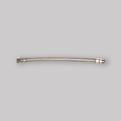 FLESSIBILE ACCIAIO INOX 3/8" M X 3/8" F cm 60