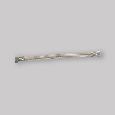 FLESSIBILE ACCIAIO INOX 3/8" F X 3/8" F cm 35