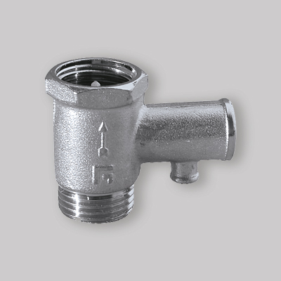 VALVOLA DI SICUREZZA PER SCALDABAGNO 1/2" MF
