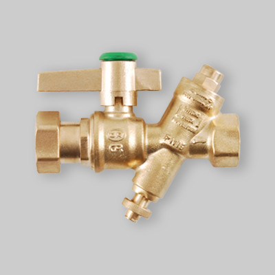 GRUPPO USCITA CONTATORE CON RITEGNO E SCARICO 3/4" Girevole F x 1/2" F