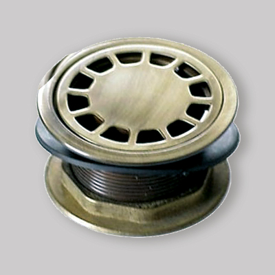 PILETTA SIFOIDE PER DOCCIA BRONZATO 1"1/4