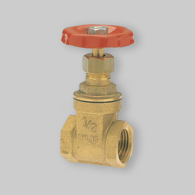 SARACINESCA A PASSAGGIO TOTALE PN20 IN OTTONE STAMPATO ICMA 3/4"