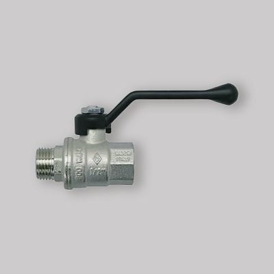 VALVOLE A SFERA P. TOTALE M-F LEVA ALLUMINIO BUGATTI 1" DN 25 PN 30