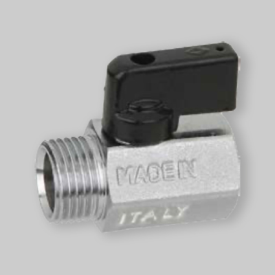 MINIVALVOLA A SFERA M/F BUGATTI 1/2"