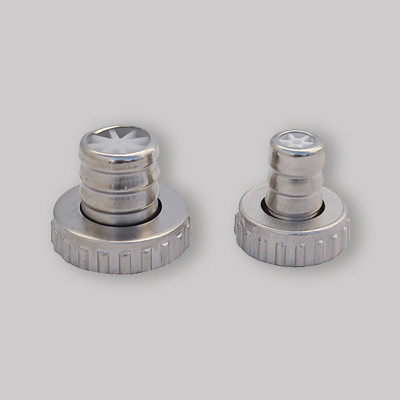 PORTAGOMMA CON GHIERA OTTONE BUGATTI 1" x 1" 1/4