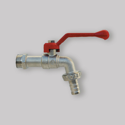 RUBINETTO PORTAGOMMA CON LEVA IN ALLUMINIO APM 1/2"