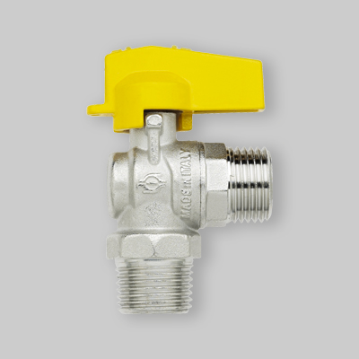 RUBINETTO GAS A SFERA A SQUADRA M/M FIV 1/2" - 1/2"