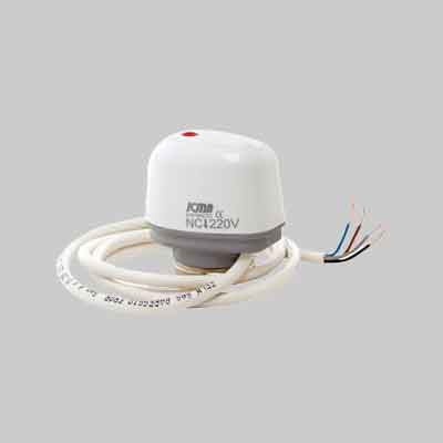 COMANDO ELETTROTERMICO CON MICROINTERRUTTORE PER VALVOLE DI ZONA ICMA 30x1,5 - 230 volt