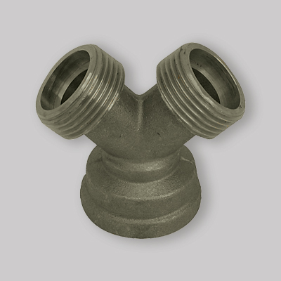 RACCORDO A Y OTTONE GIALLO 3/4"