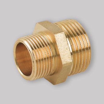 NIPLES RIDOTTO MM OTTONE GIALLO 1"1/2x1"1/4