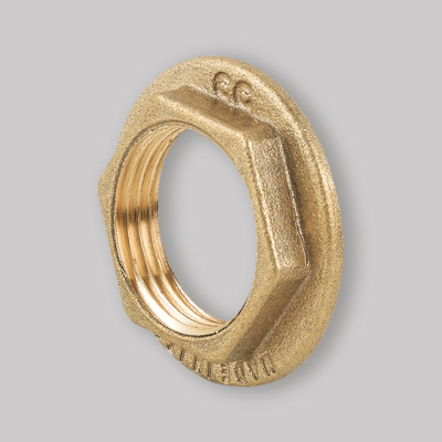 CONTRODADO CON FLANGIA OTTONE GIALLO 1"