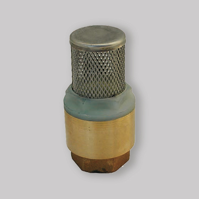 VALVOLA DI FONDO CON FILTRO 1"