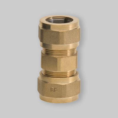 RACCORDO DOPPIO FER-BLOCK 1"