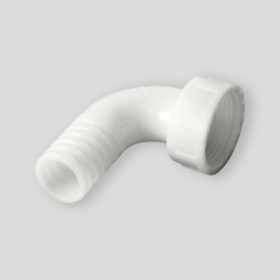 PORTAGOMMA CURVO A 90° IN PA 20 x 20