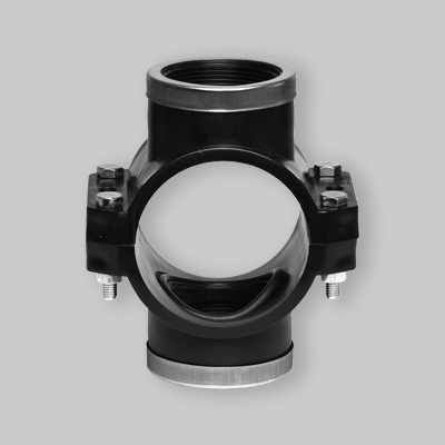PRESA STAFFA DOPPIA CON RINFORZO UNIDELTA 50x1/2"