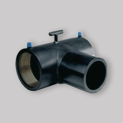 TEE INTERMEDIO PE 100 - S5 GAS UNIDELTA Ø 63