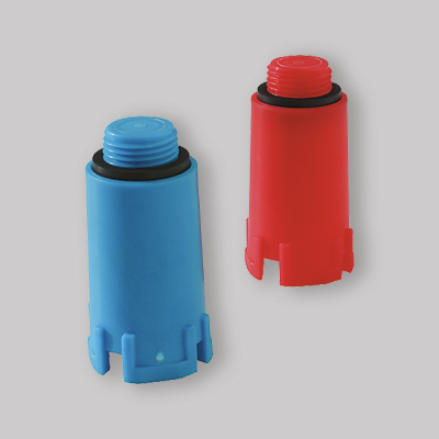 TAPPO PROVA IMPIANTI 1/2" x Ø 20 blu