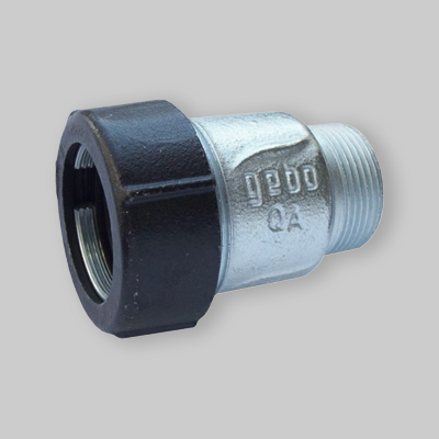 RACCORDO A COMPRESSIONE IN GHISA M 3/4" x 24,6