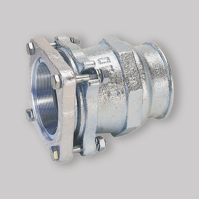 RACCORDO A COMPRESSIONE FEMMINA FLANGIATO 2"1/2" x 76,1 mm (2"1/2) DN 65