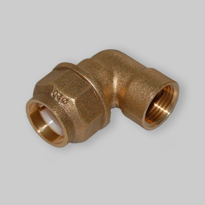 RACCORDO GOMITO FEMMINA ANELLO RESINA 40 x 1"1/4